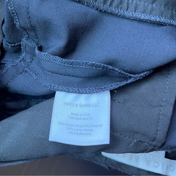 Veronica Beard Wool Blend Navy Ankle Slacks Pants Women’s Size 6 - Picture 14 of 14